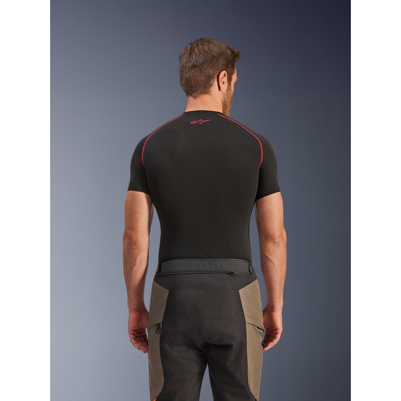 Alpinestars Cusco Drystar motorcykelbukser brun-sort