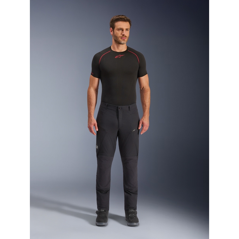 Alpinestars Explore AST motorcykelbukser, sort