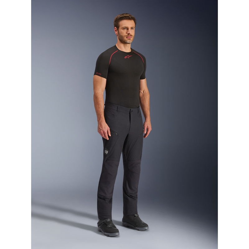 Alpinestars Explore AST motorcykelbukser, sort