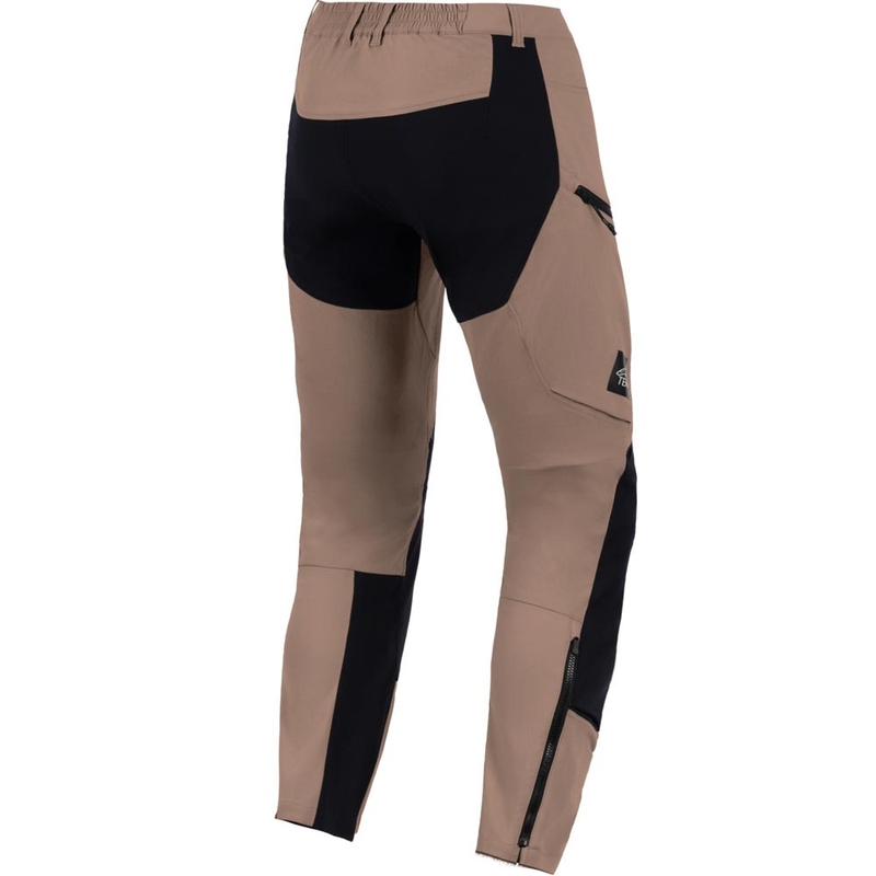 Alpinestars Explore AST motorcykelbukser brun-sort