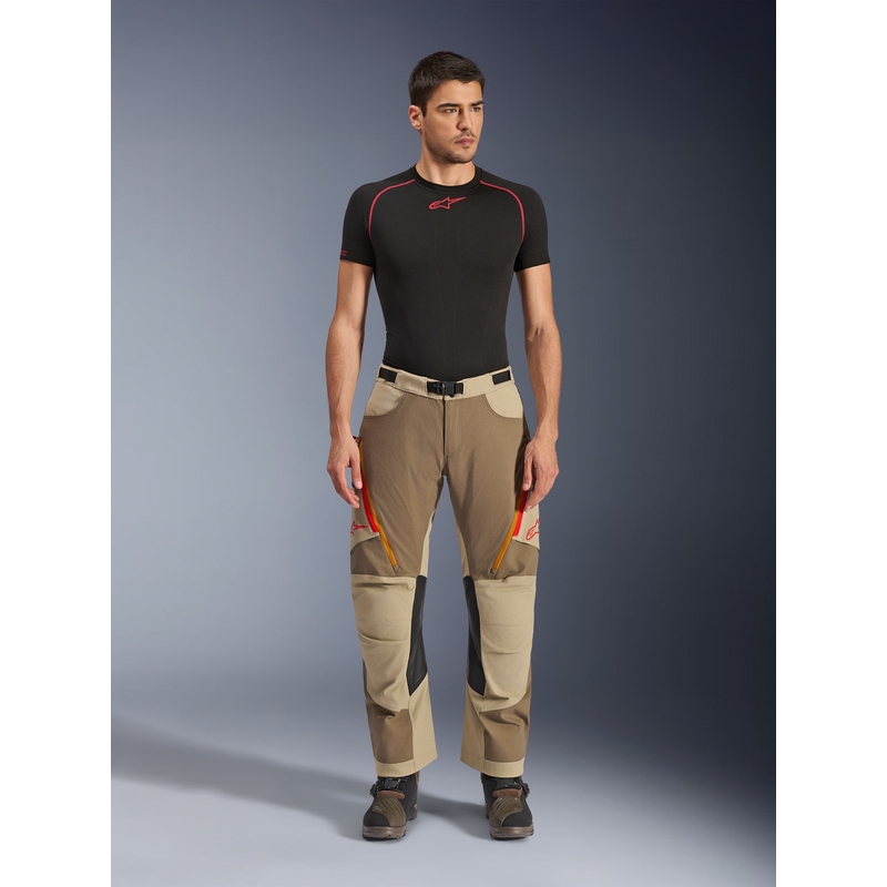Alpinestars Maxdura Dual motorcykelbukser lysebrune