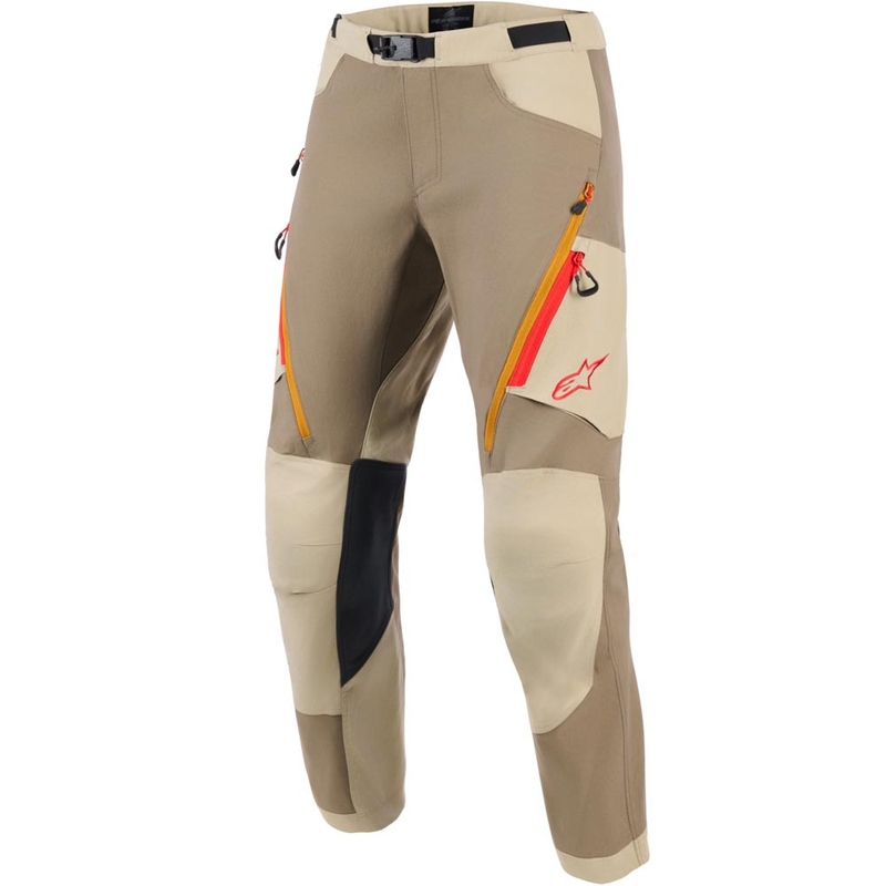 Alpinestars Maxdura Dual motorcykelbukser lysebrune