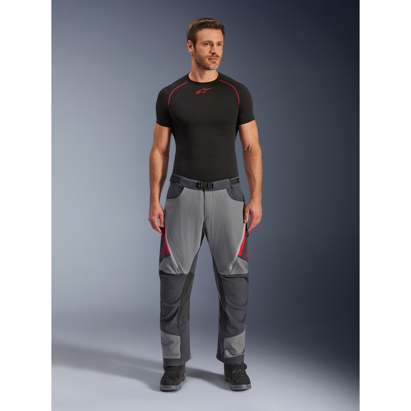 Alpinestars Maxdura Dual motorcykelbukser grå-mørkegrå