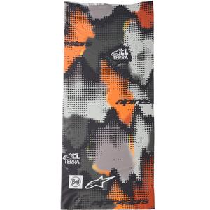 Alpinestars Buff Nazca halsedisse camouflage-grå-fluo orange