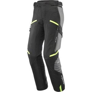 IXON Midgard PT motorcykelbukser sort-grå-fluo gul