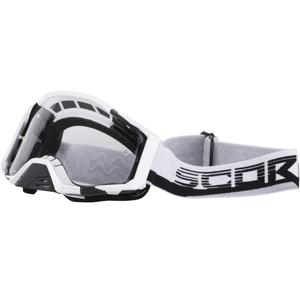 Scorpion MX Mask motocrossbriller hvid-sort