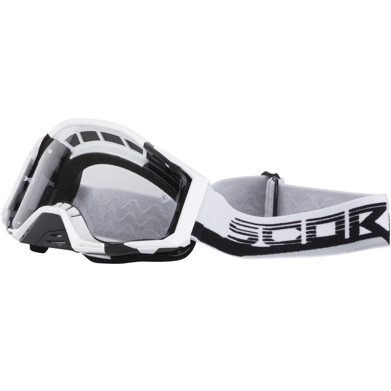 Scorpion MX Mask motocrossbriller hvid-sort