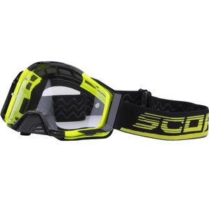 Scorpion MX Mask fluo gul-sort motocrossbriller