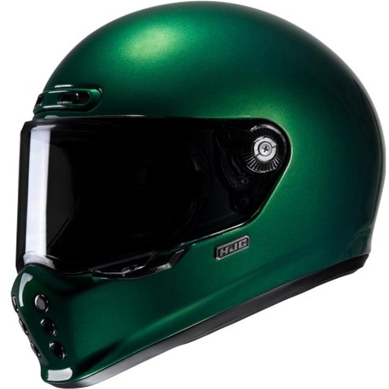 Integreret motorcykelhjelm HJC V10 Solid grøn