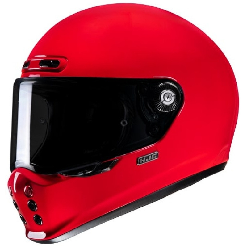 Integreret motorcykelhjelm HJC V10 Solid rød