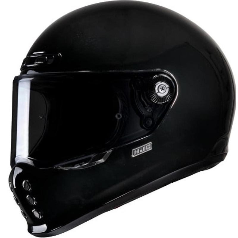Integreret motorcykelhjelm HJC V10 Solid sort