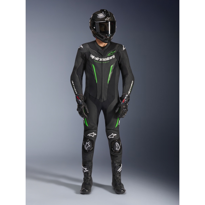 Alpinestars GP FORCE V2 heldragt, sort-grøn