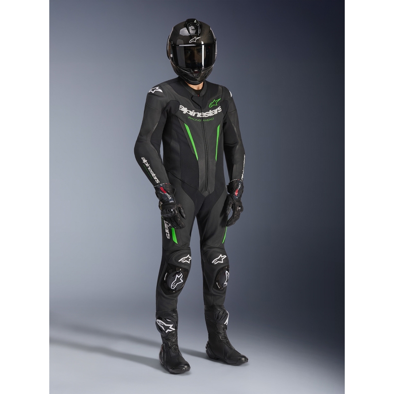 Alpinestars GP FORCE V2 heldragt, sort-grøn