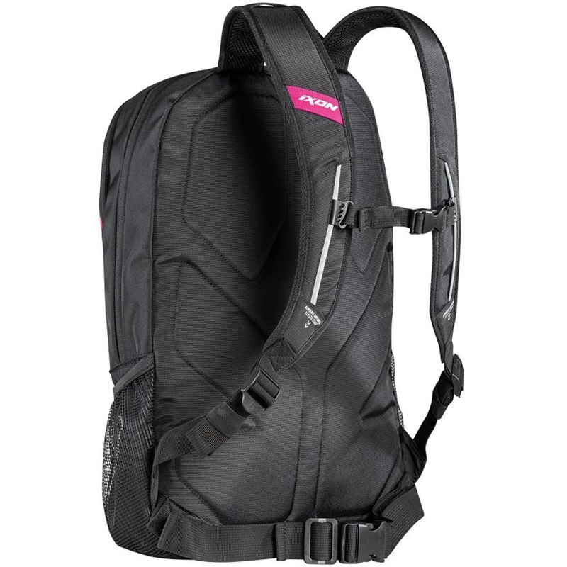 Motorcykelrygsæk IXON R-Tension 23 sort-hvid-pink