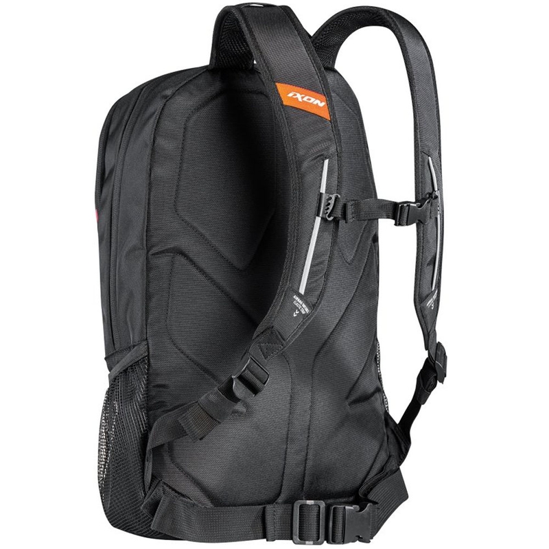 Motorcykelrygsæk IXON R-Tension 23 sort-hvid-orange