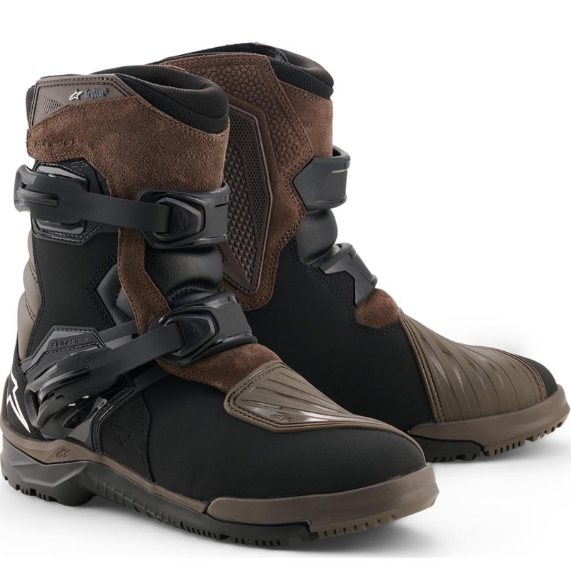 Alpinestars Belize V2 Drystar motorcykelstøvler brun-sort