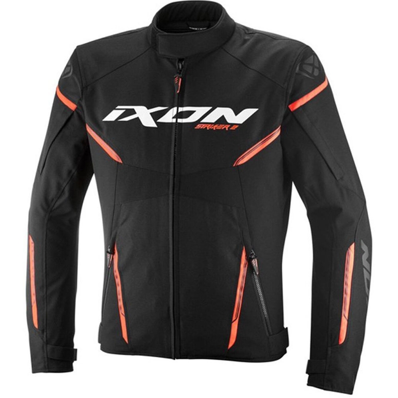 IXON Striker 2 motorcykeljakke sort-orange