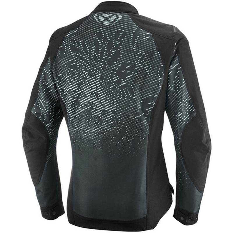 Dame motorcykeljakke IXON Artemis sort-hvid
