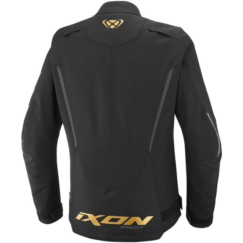 Dame motorcykeljakke IXON Striker 2 Lady sort-guld