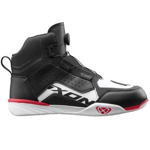 IXON Vyper WP motorcykelstøvler sort-hvid-rød