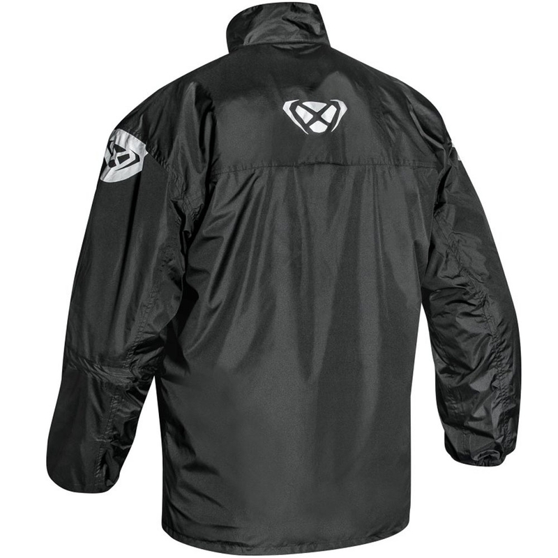 IXON Madden vandtæt jakke sort-fluo gul