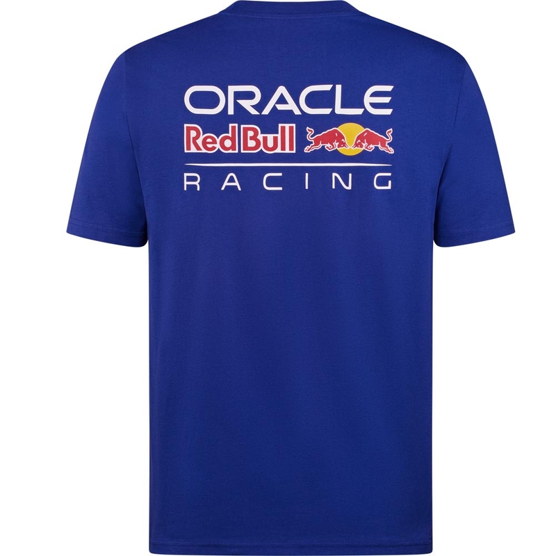 T-shirt Oracle Red Bull Racing udgave Racing blå