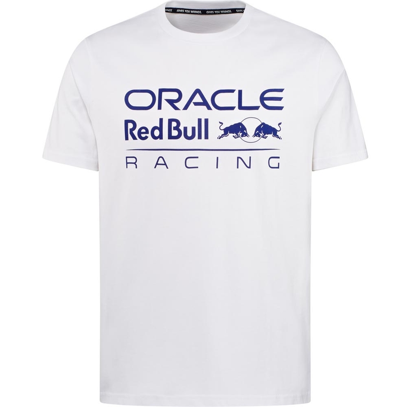 T-shirt Oracle Red Bull Racing Tonal hvid
