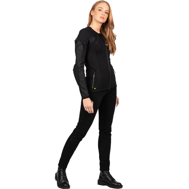Knox Urbane PRO Mk3 dame motorcykeljakke, sort