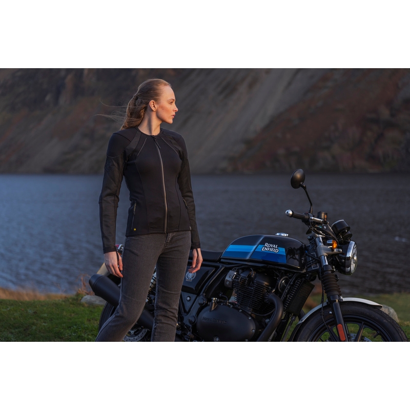 Knox Urbane PRO Mk3 dame motorcykeljakke, sort