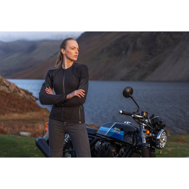Knox Urbane PRO Mk3 dame motorcykeljakke, sort