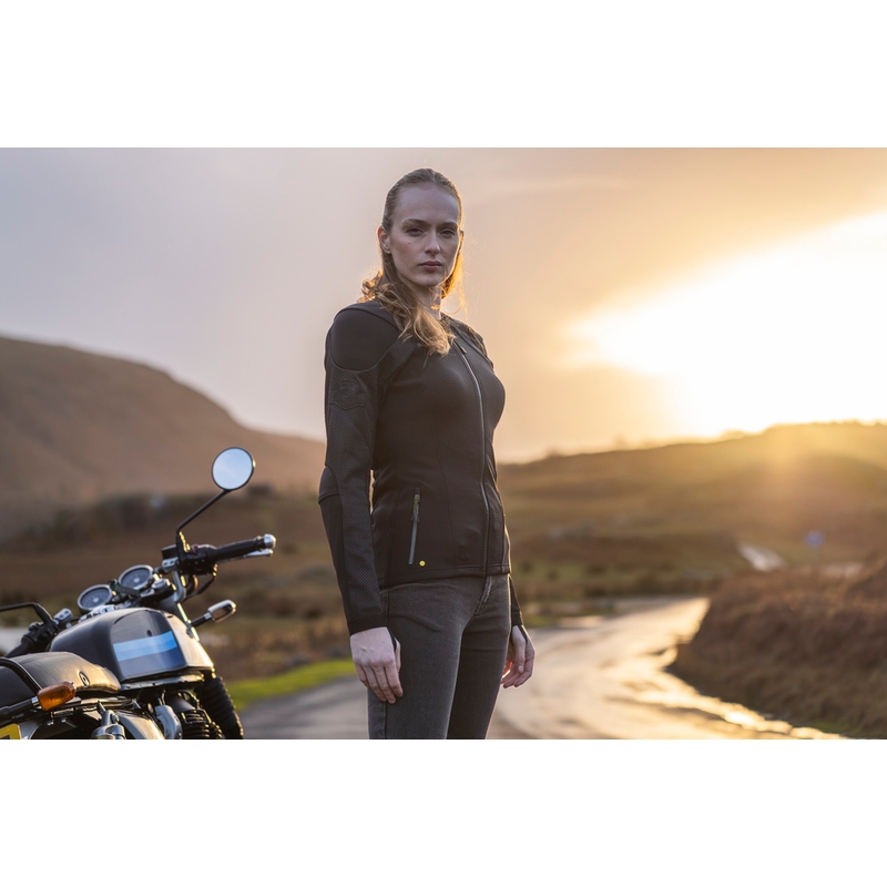 Knox Urbane PRO Mk3 dame motorcykeljakke, sort