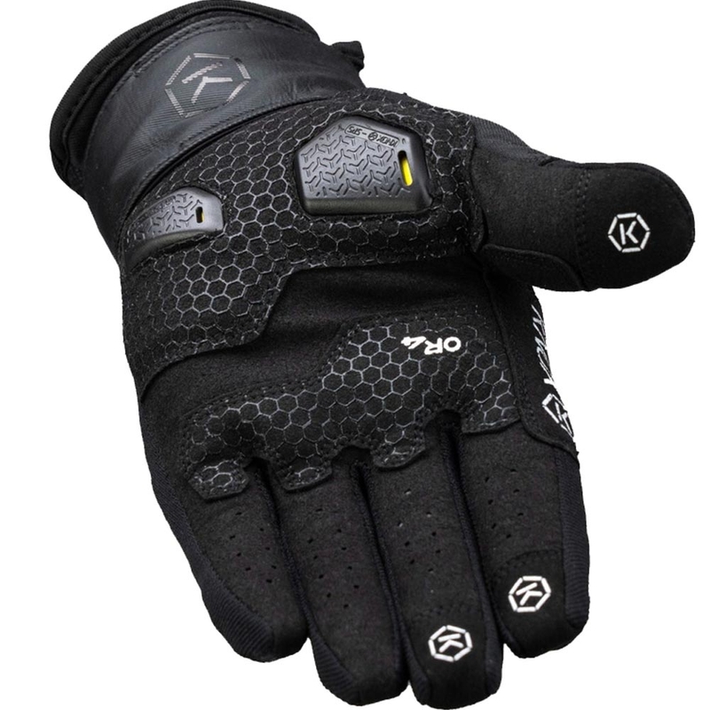 Knox Orsa Textile OR4 motorcykelhandsker, sort