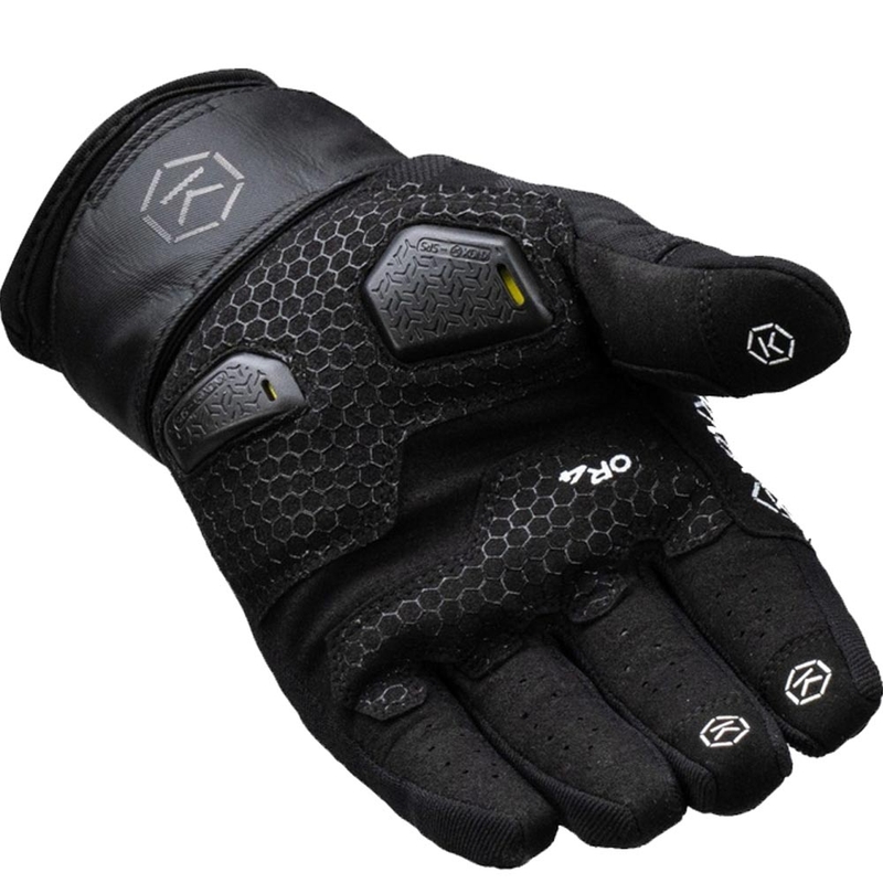 Knox Orsa Textile OR4 motorcykelhandsker, sort