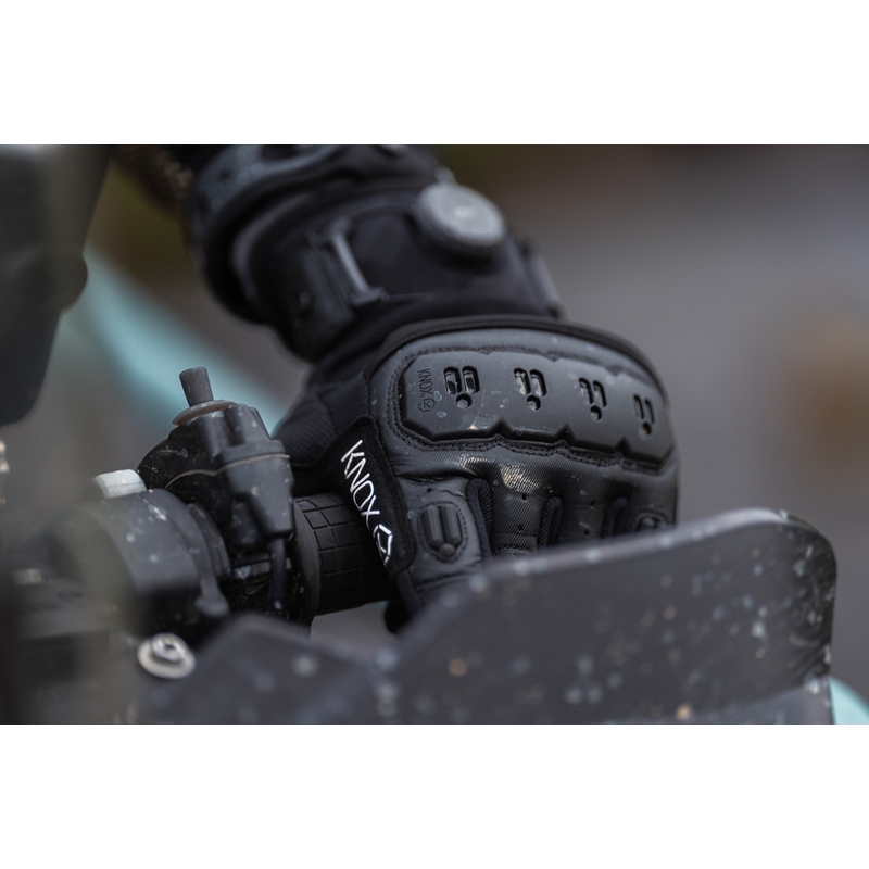 Knox Orsa Textile OR4 motorcykelhandsker, sort
