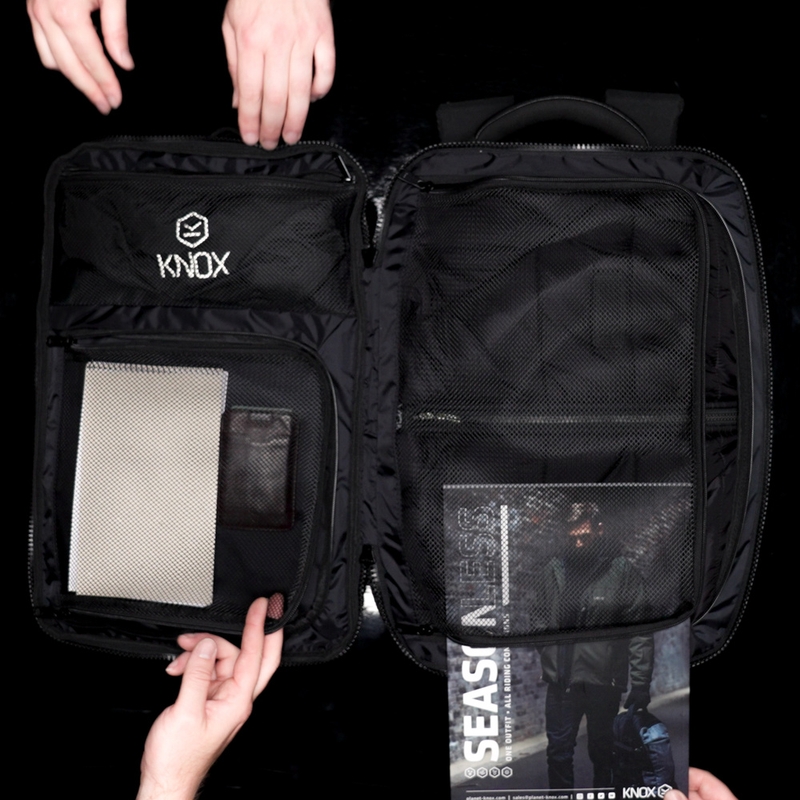 Knox Eda Every Day Adventure motorcykelrygsæk 25 l sort