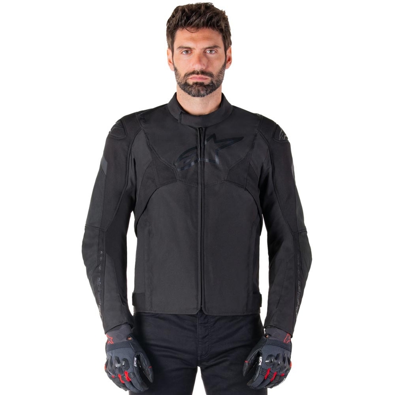Alpinestars T-JAWS V4 Vandtæt motorcykeljakke, sort-sort