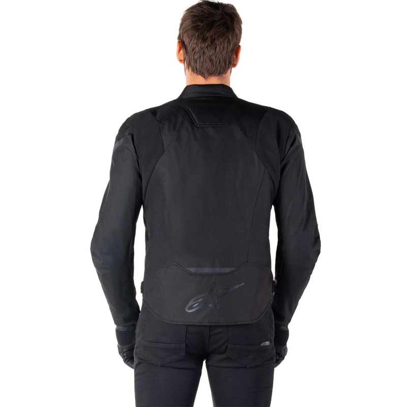 Alpinestars T-JAWS V4 Vandtæt motorcykeljakke, sort-sort