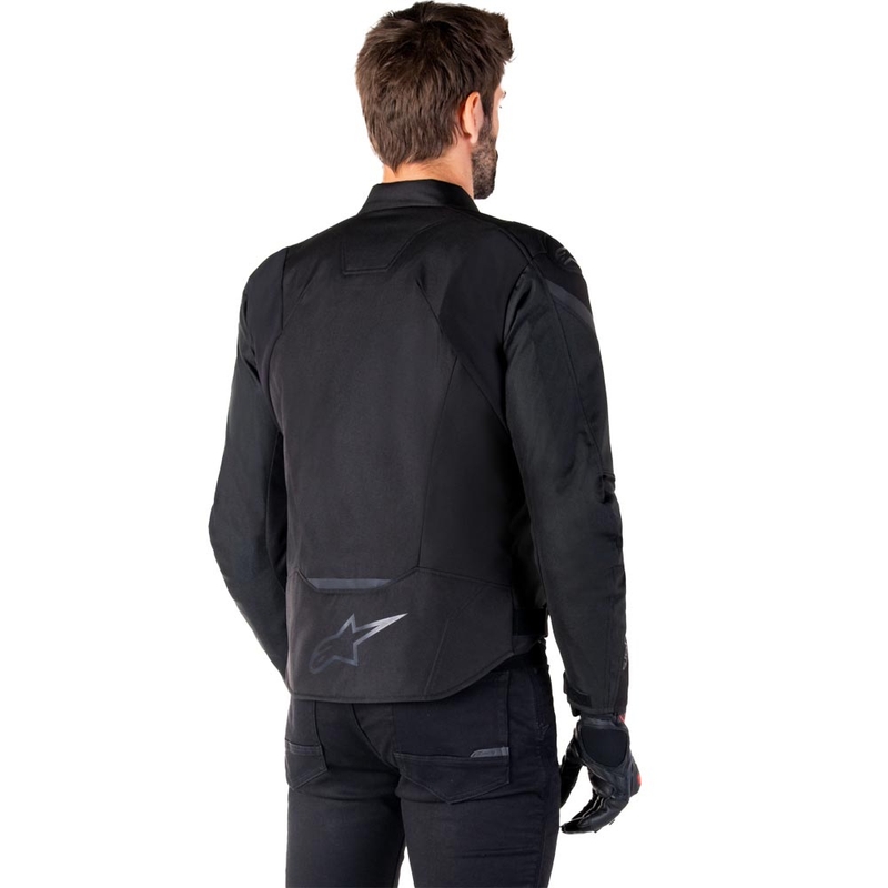 Alpinestars T-JAWS V4 Vandtæt motorcykeljakke, sort-sort