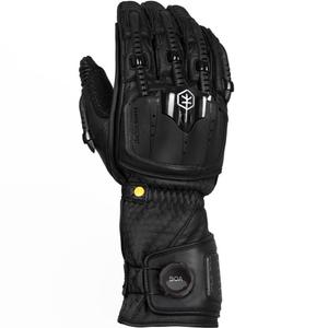 Motorcykelhandsker Knox Handroid All Black Mk5, Sort