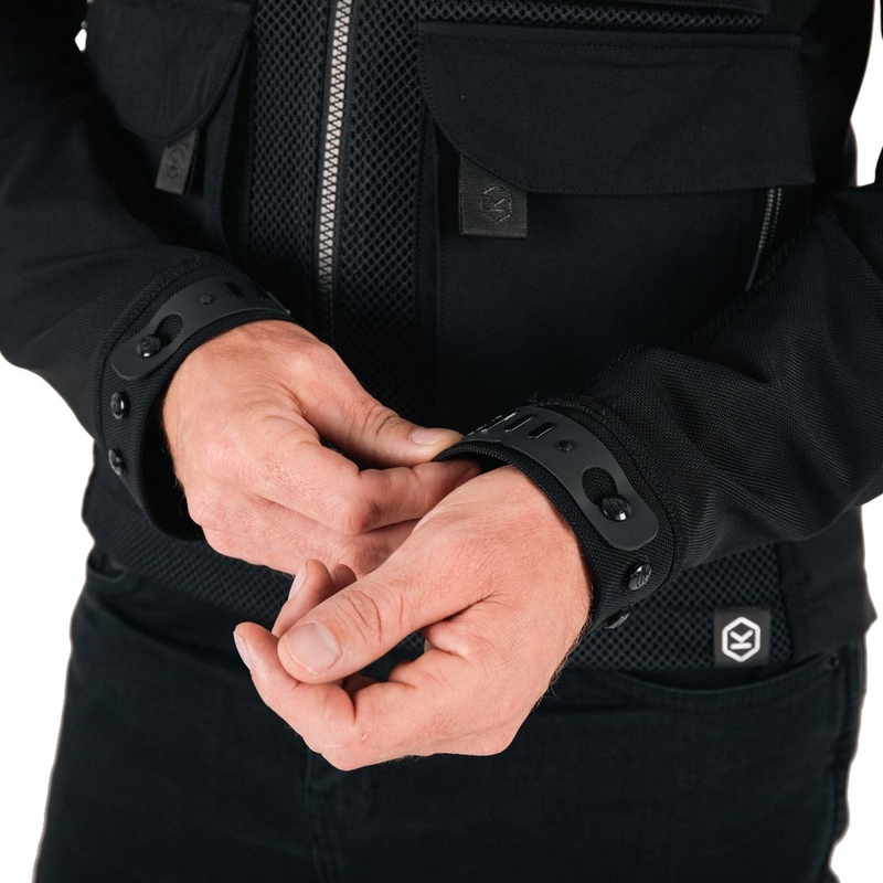 Knox Tor motorcykeljakke sort
