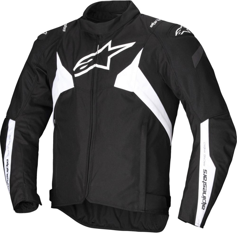 Alpinestars T-JAWS V4 Vandtæt motorcykeljakke, sort/hvid