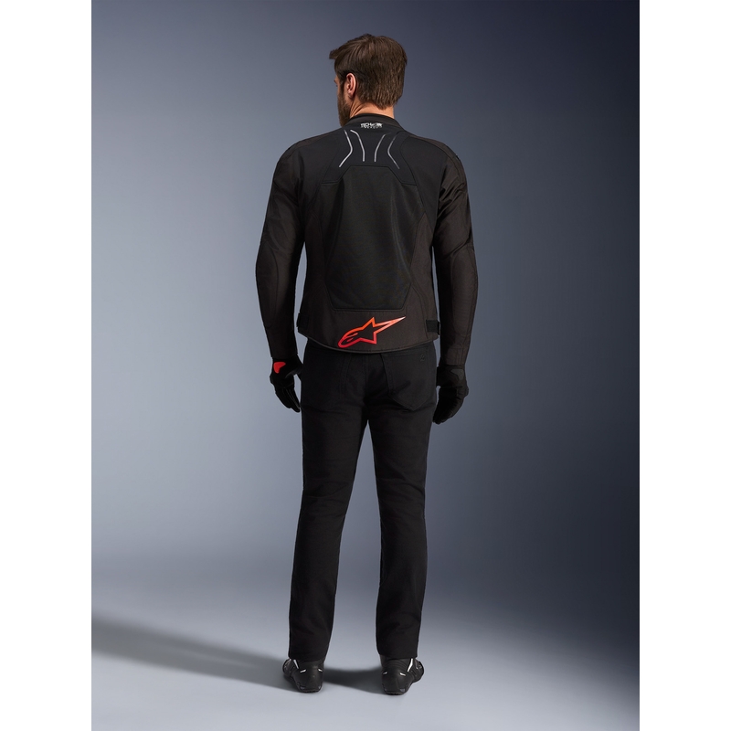 Alpinestars SMX Air motorcykeljakke sort-rød-hvid