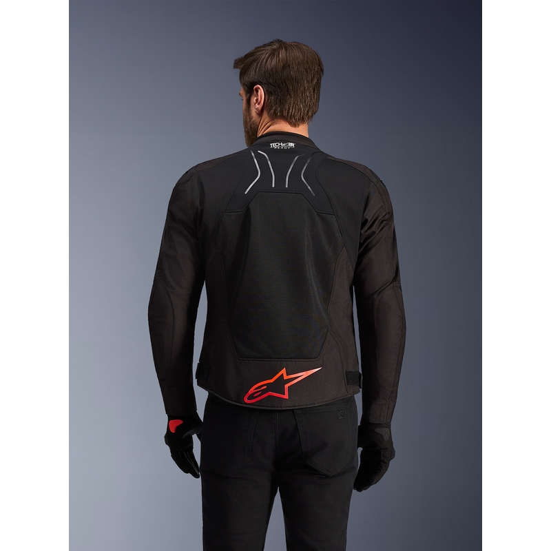Alpinestars SMX Air motorcykeljakke sort-rød-hvid