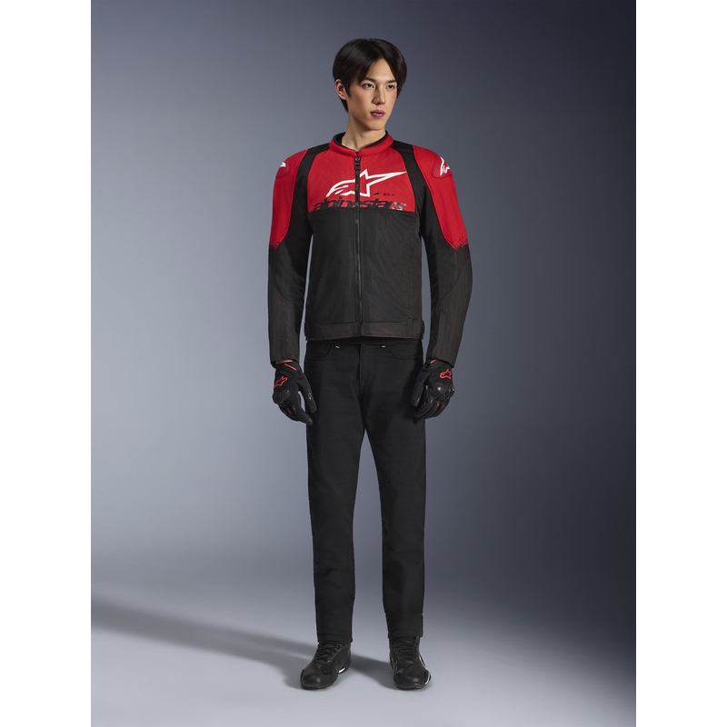 Alpinestars SMX Air motorcykeljakke rød-sort