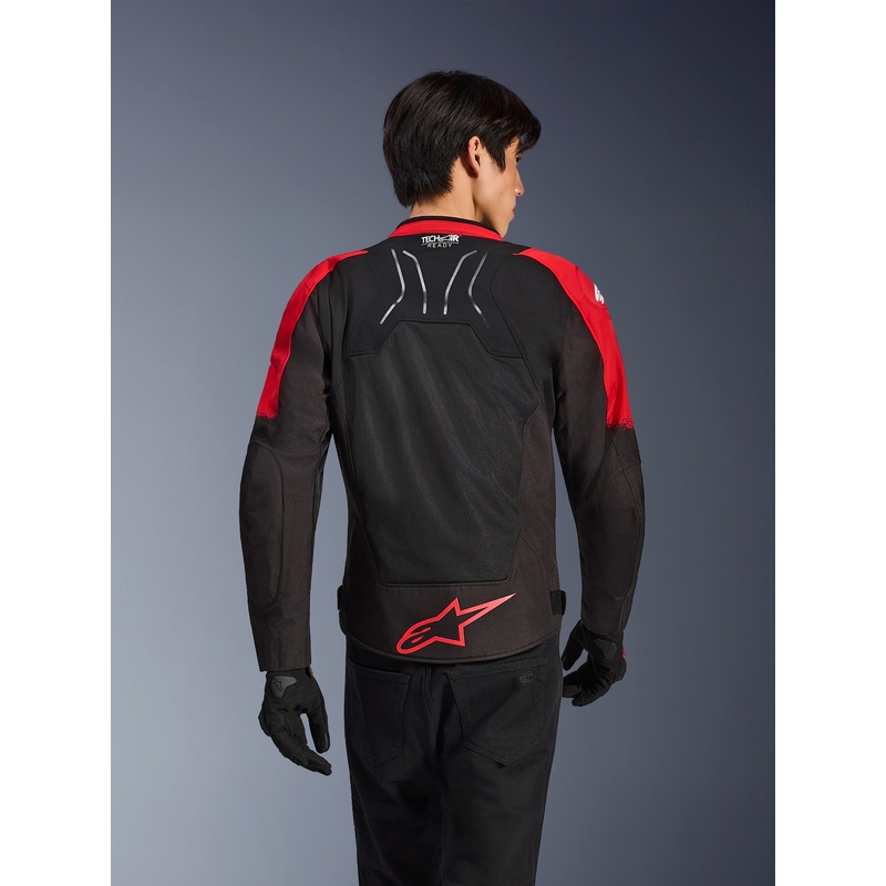 Alpinestars SMX Air motorcykeljakke rød-sort