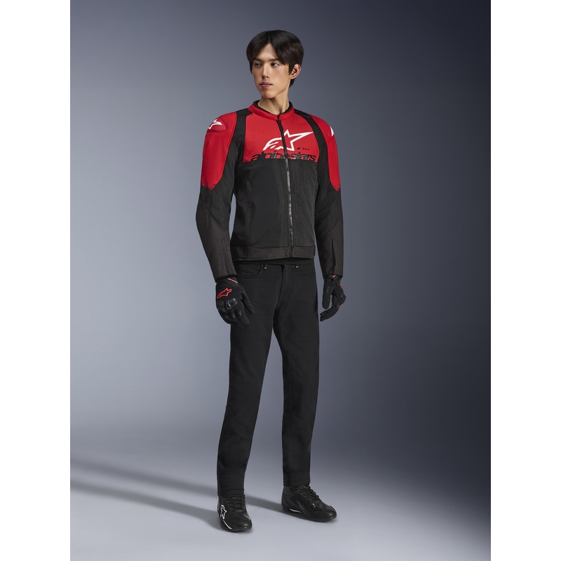 Alpinestars SMX Air motorcykeljakke rød-sort