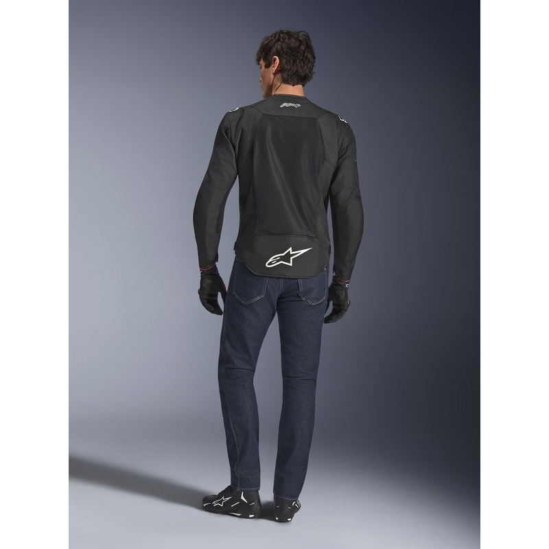 Alpinestars T-SPS Air V2 Monster FQ20 motorcykeljakke sort-hvid kollektion