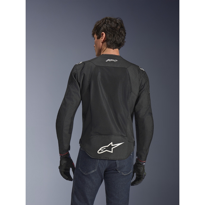 Alpinestars T-SPS Air V2 Monster FQ20 motorcykeljakke sort-hvid kollektion