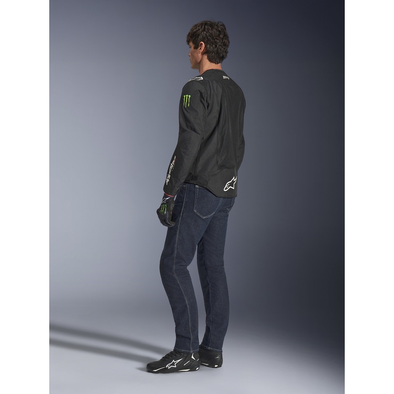 Alpinestars T-SPS Air V2 Monster FQ20 motorcykeljakke sort-hvid kollektion
