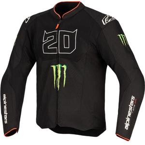 Alpinestars T-SPS Air V2 Monster FQ20 motorcykeljakke sort-hvid kollektion
